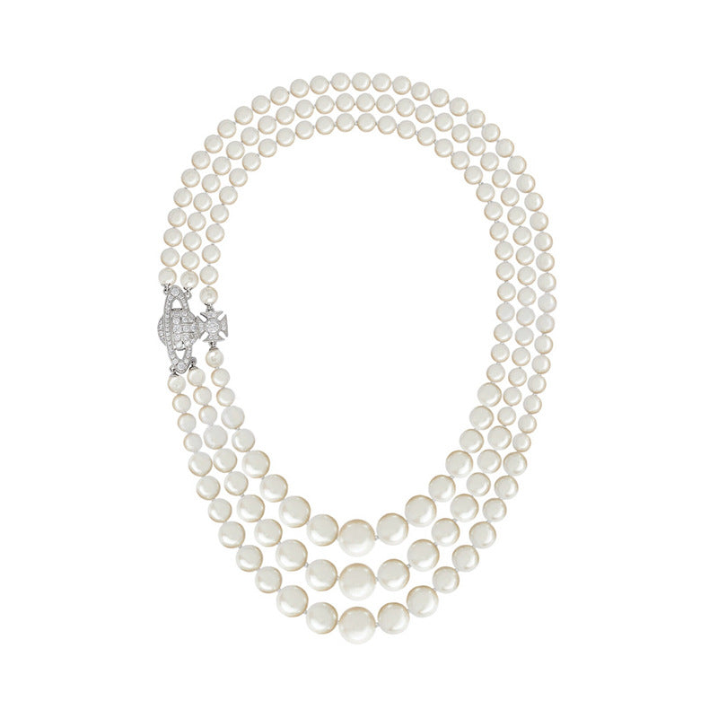 Vivienne Westwood graziella three layer bracelet/necklace