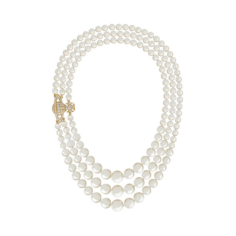 Vivienne Westwood graziella three layer bracelet/necklace