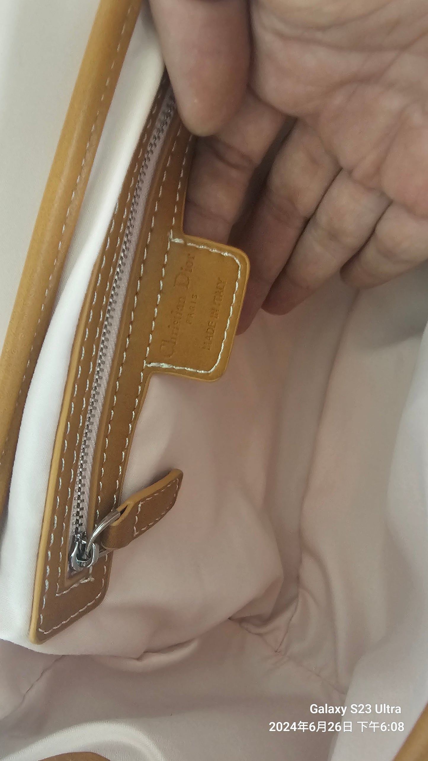 cd monogram romantique trotter bag