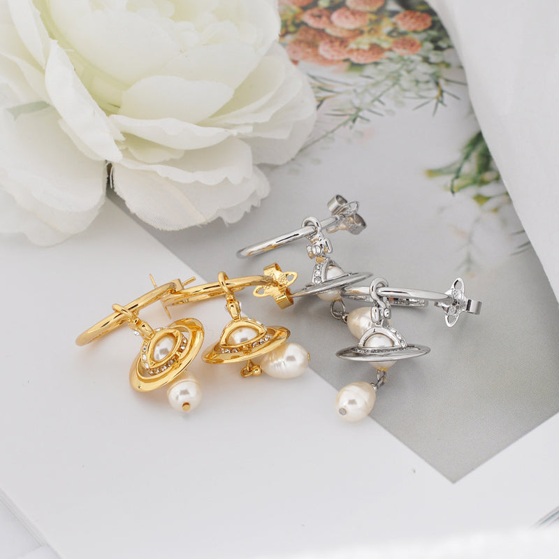 Vivienne Westwood ALEKSA Pearl Earrings