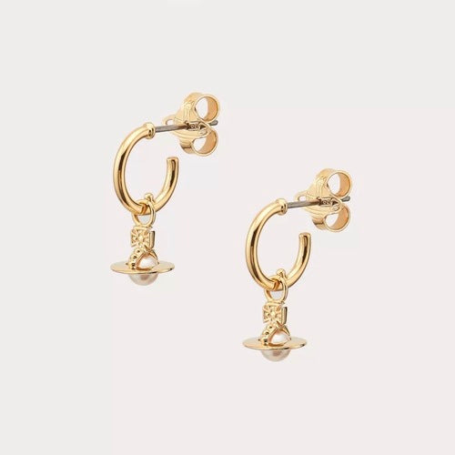 Vivienne Westwood LAYLA Small Pearl Ear Ring
