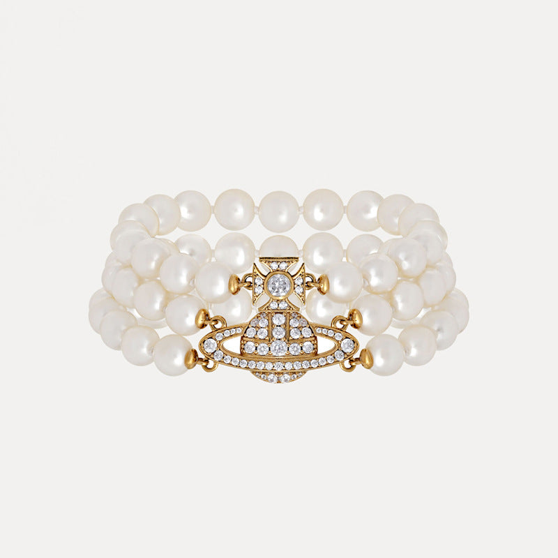Vivienne Westwood graziella three layer bracelet/necklace