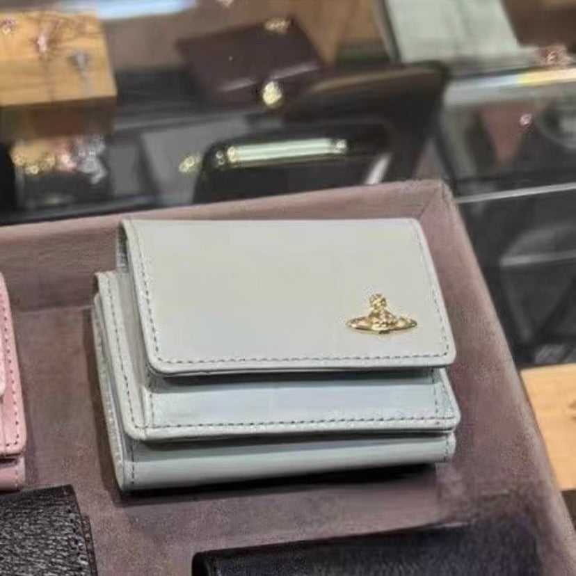 Vivienne Westwood Cowhide Card Holder Coin Purse