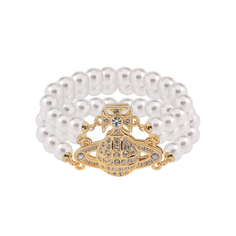 Vivienne Westwood graziella three layer bracelet/necklace