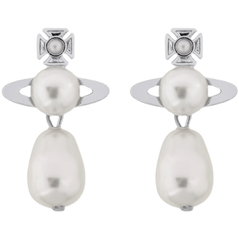 Vivienne Westwood detachable pearl earrings multi-wear earrings