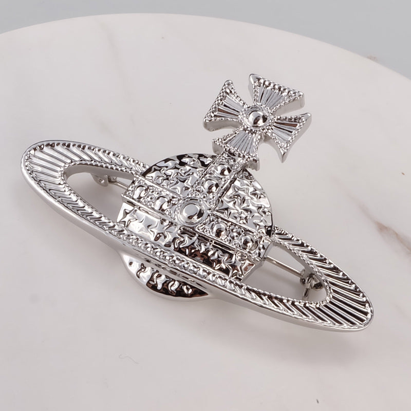 Vivienne Westwood diamond-free starry brooch shiny XINGX