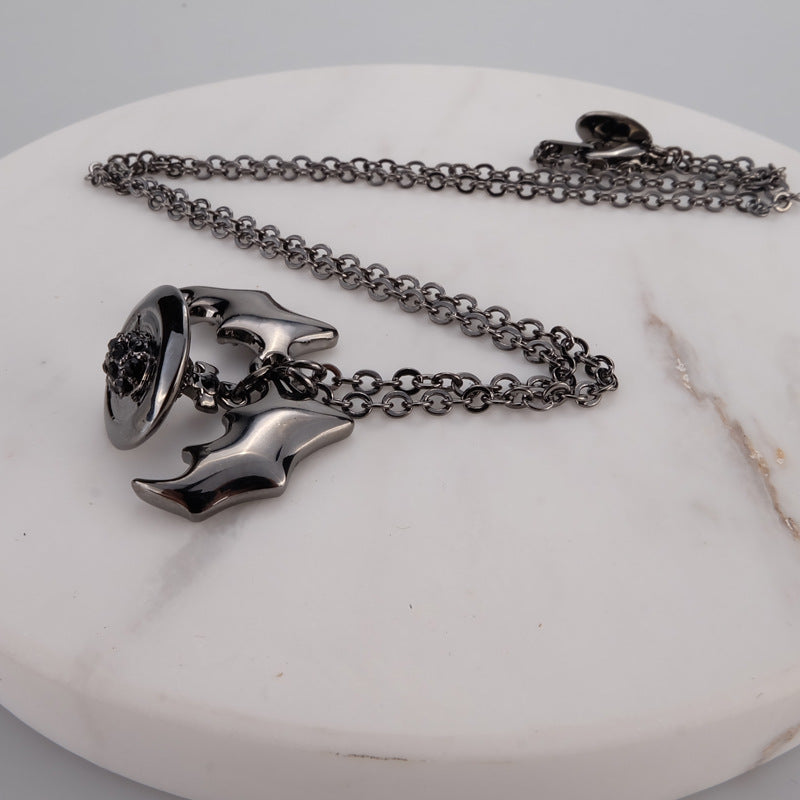 Vivienne Westwood bat pendant necklace