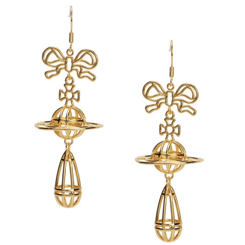 Vivienne Westwood women's fashion Japanese and Korean earrings