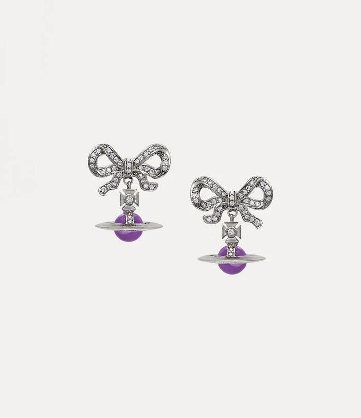 Vivienne Westwood OCTAVIE bow earrings