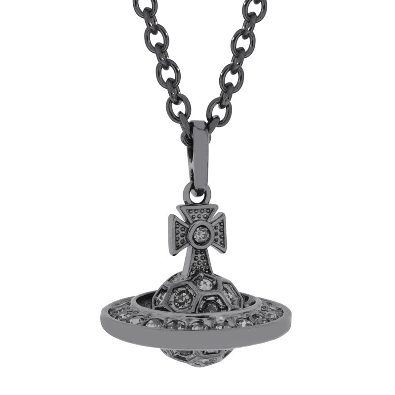 Honeycomb three-dimensional pendant necklace women's exquisite high sense