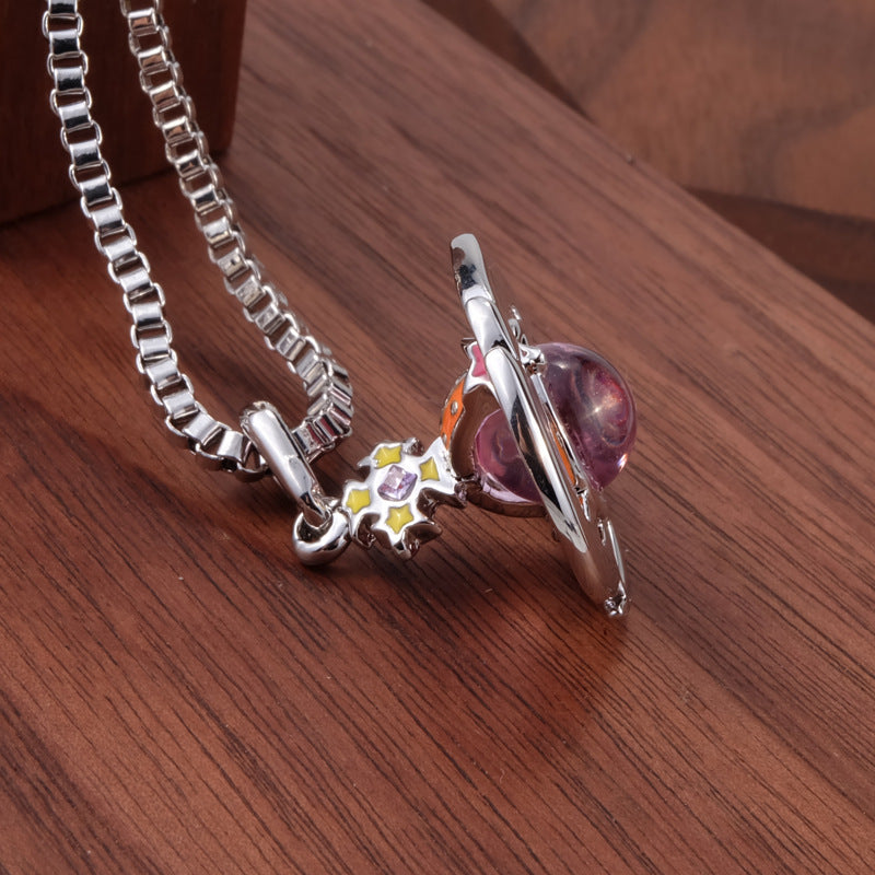 Vivienne Westwood meteor three-dimensional pendant necklace personality European and American friends