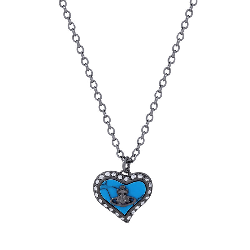 Vivienne Westwood love series shell pendant necklace