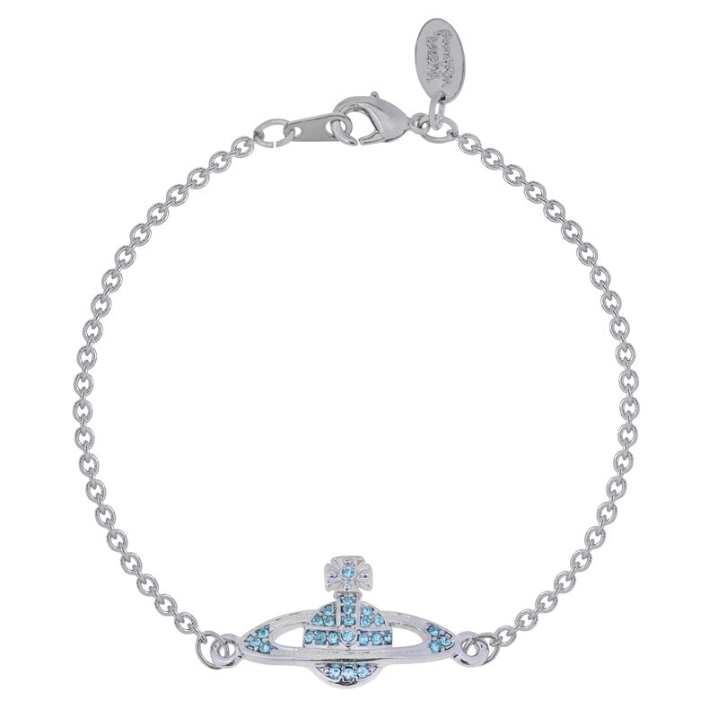 Vivienne Westwood full diamond bracelet women's exquisite high sense simple accessories