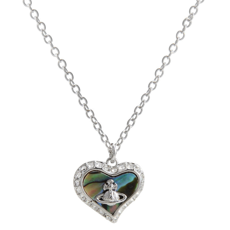 Vivienne Westwood love series shell pendant necklace