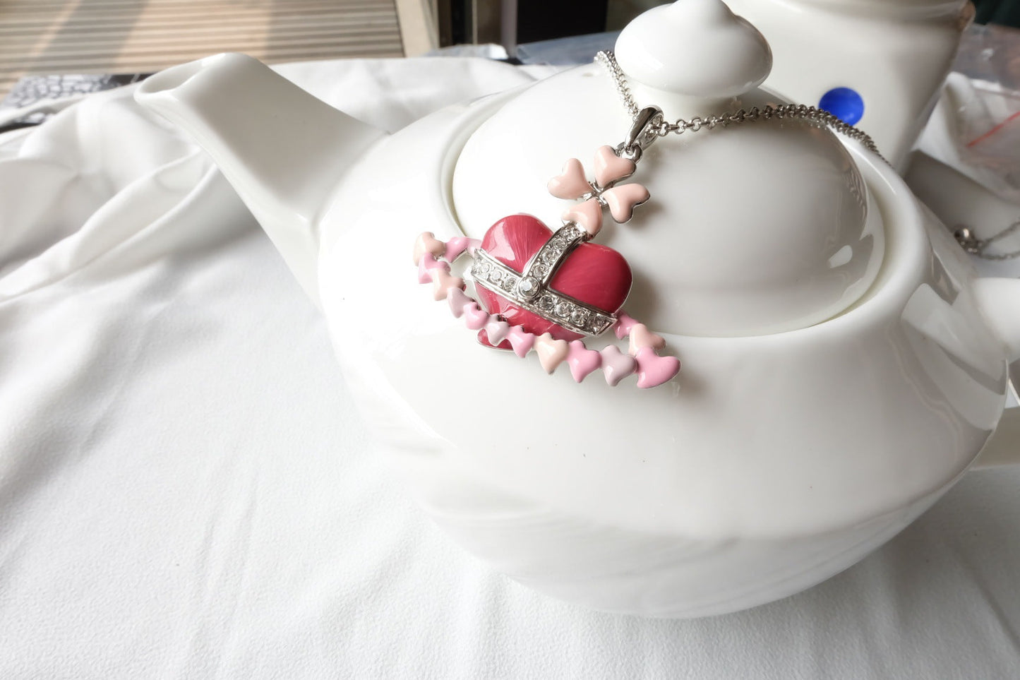 Pink Love pendant necklace Valentine's Day Limited