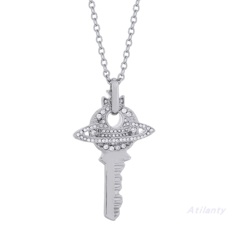 Vivienne Westwood key necklace pendant personality European and American punk all-match