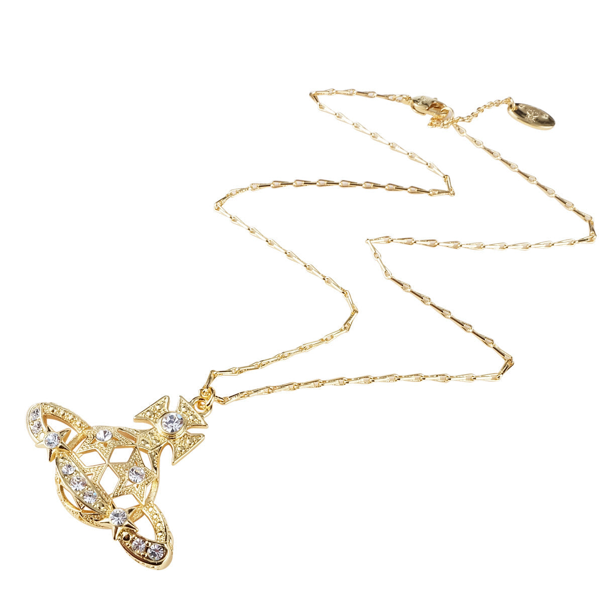 Vivienne Westwood hollow series pendant necklace niche normcore bag