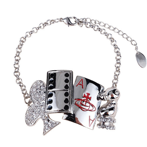Vivienne Westwood playing card bracelet