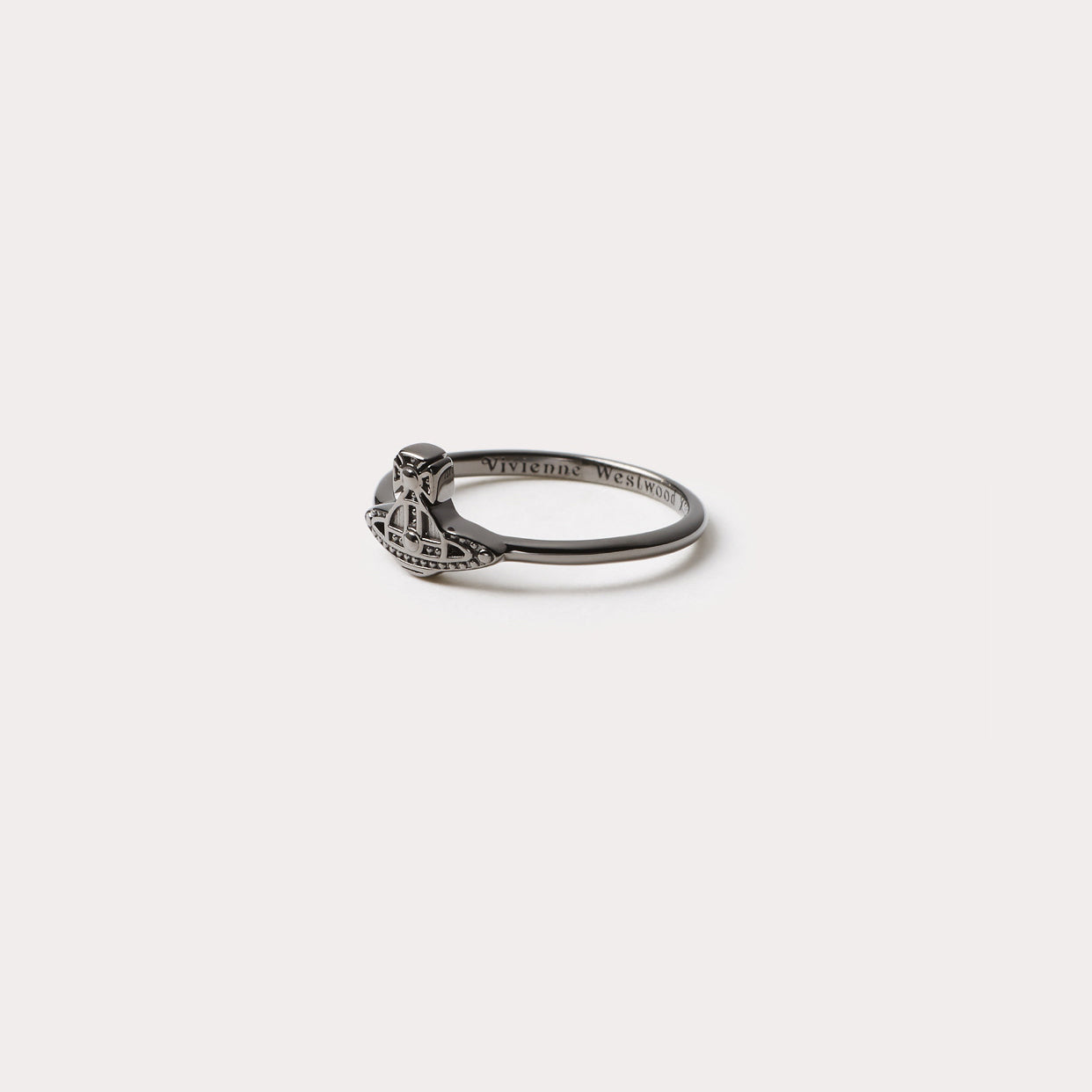 Vivienne Westwood OSLO embossed diamond-free Saturn ring