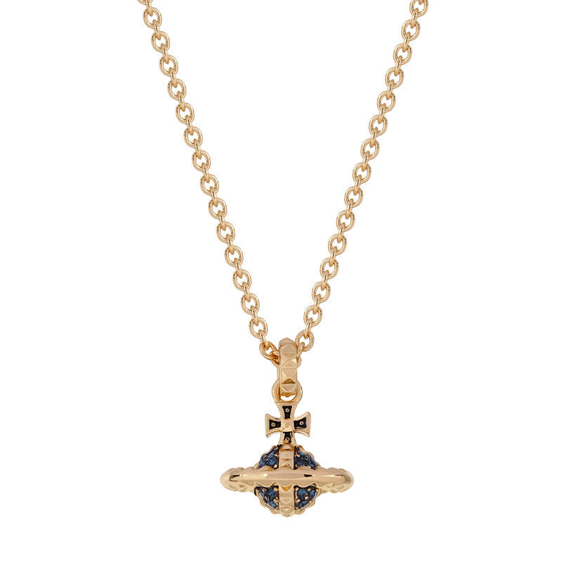 Vivienne Westwood rivet series necklace punk exquisite luxury pendant