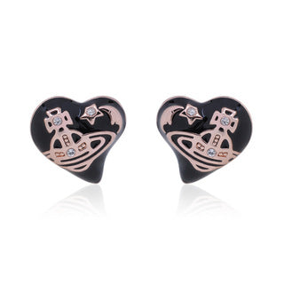 Vivienne Westwood love paint starry ear studs
