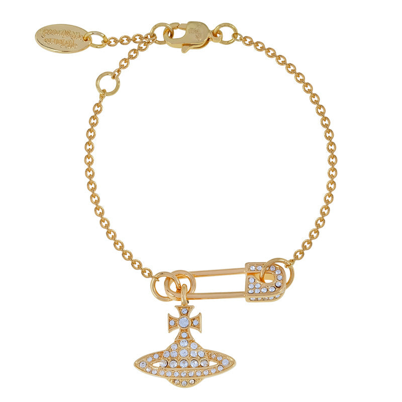 Vivienne Westwood 2020 PIN series bracelet women's exquisite high-grade all-matching