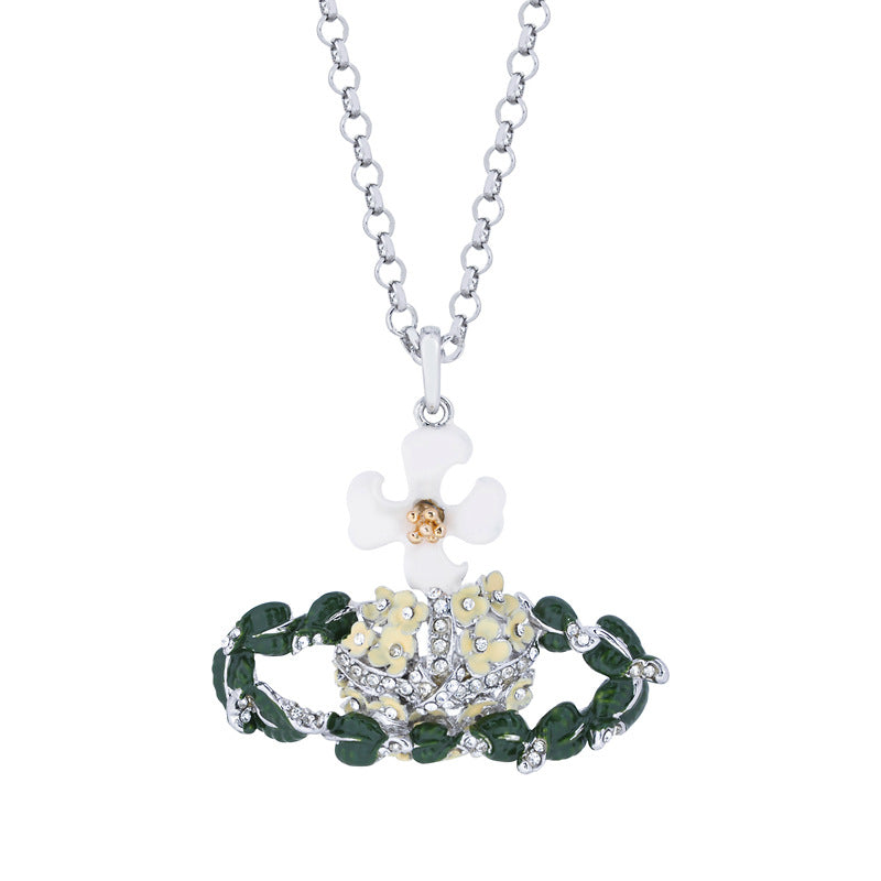 Vivienne Westwood Garland pendant necklace exquisite high sense