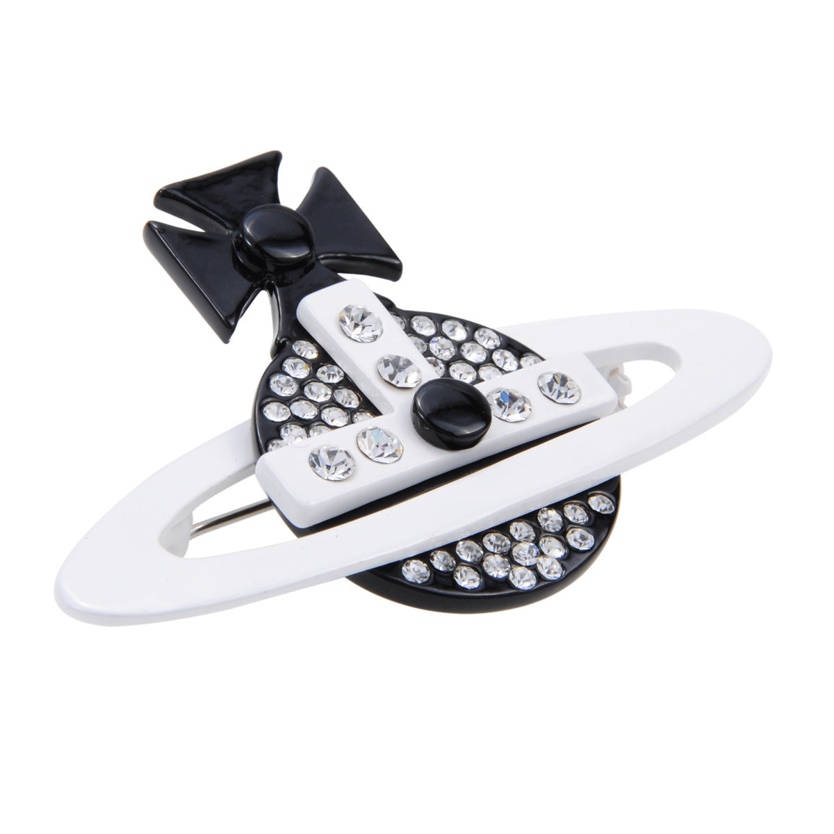 Vivienne Westwood white paint brooch ladies decorations personality female