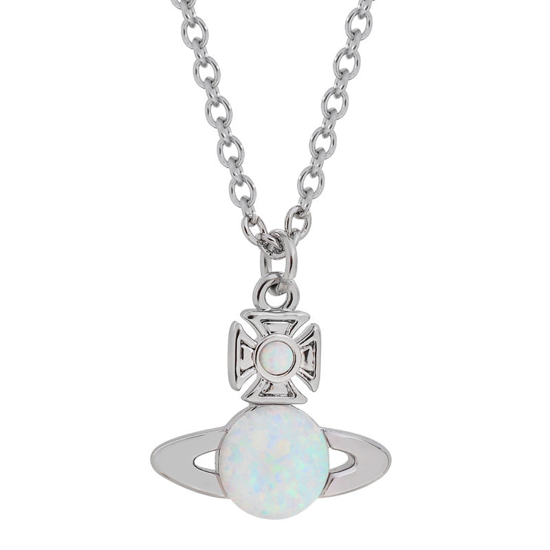 Opal stone necklace spring and summer new little red book recommendation