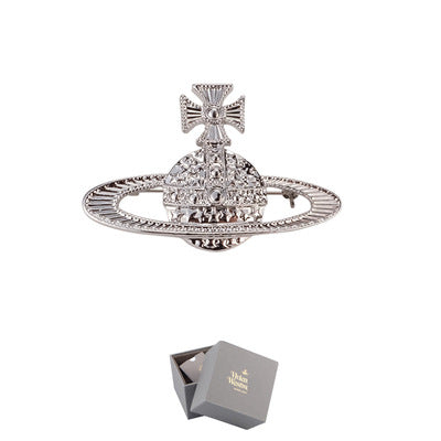 Vivienne Westwood diamond-free starry brooch shiny XINGX