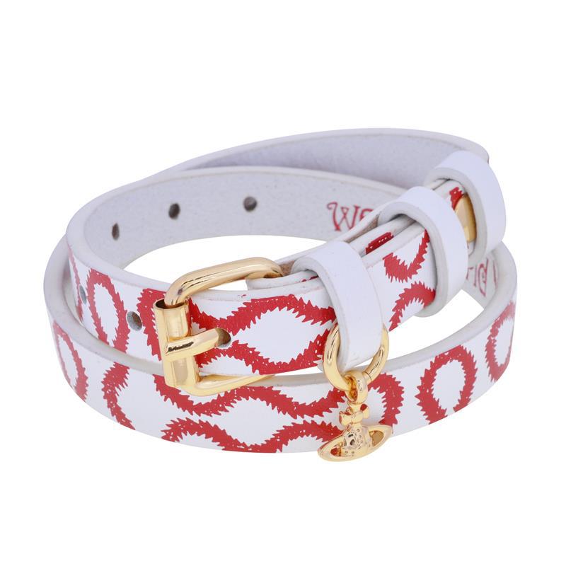 Vivienne Westwood Squiggle pirate pattern leather rope