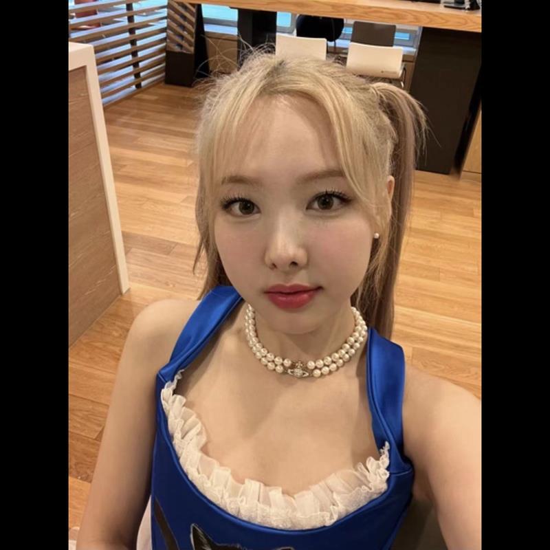 Vivienne Westwood GRAZIELLA double-layer pearl necklace Japanese and Korean stars same style