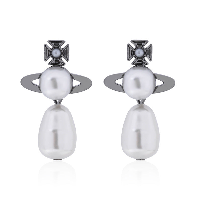 Vivienne Westwood detachable pearl earrings multi-wear earrings