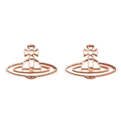 Vivienne Westwood simple hollow line ear studs