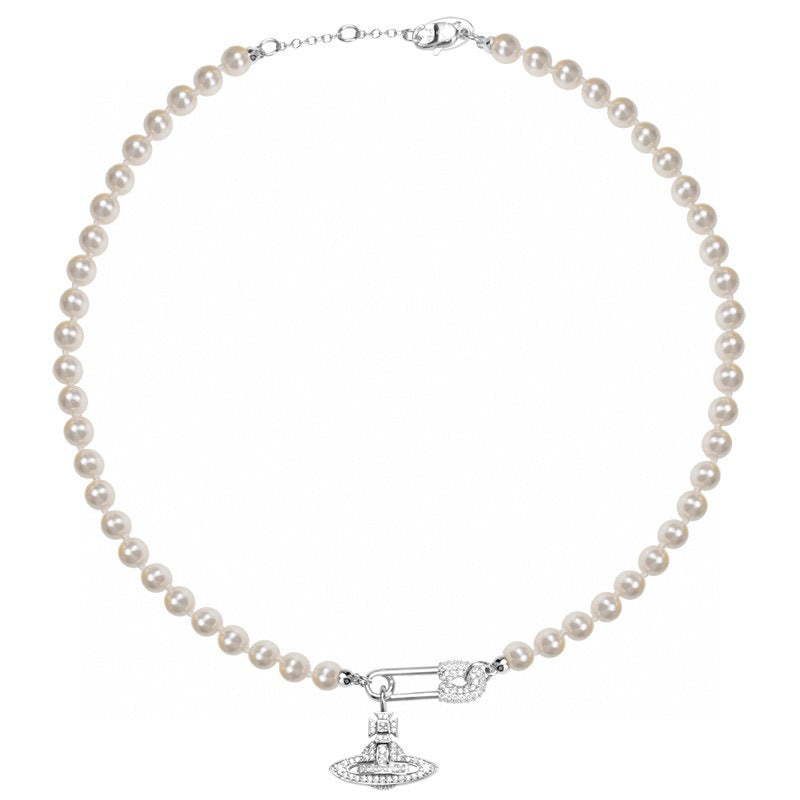 Vivienne Westwood multi-version pin series necklace