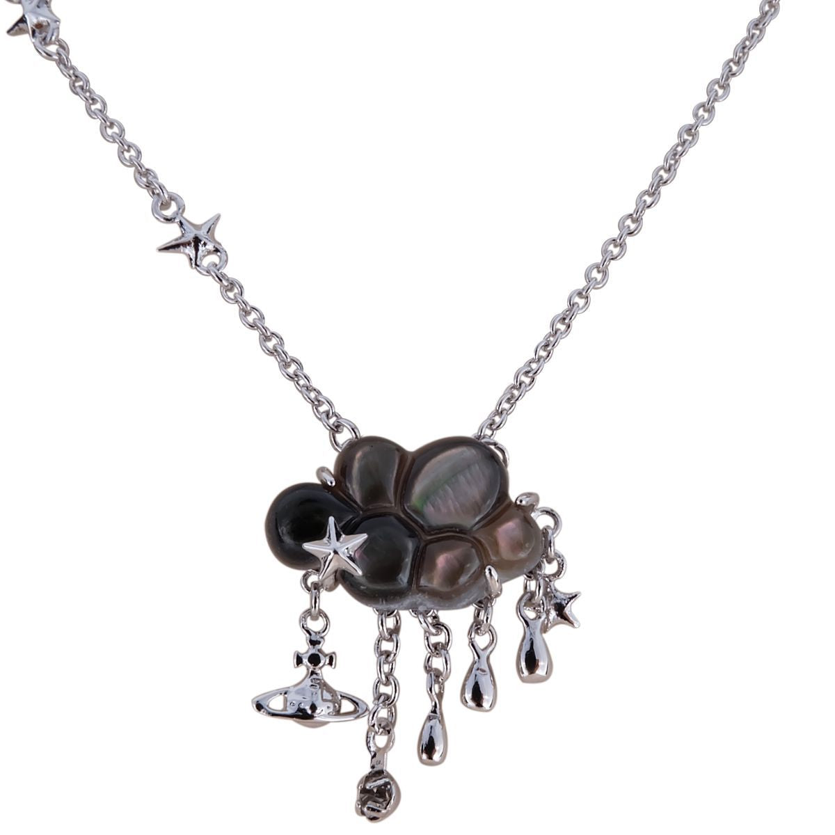 Vivienne Westwood cloud pendant necklace couple personalized punk