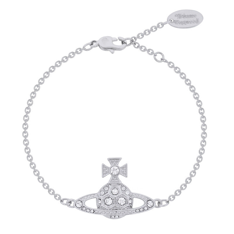 Vivienne Westwood honeycomb bracelet ins niche personality high-grade bracelet