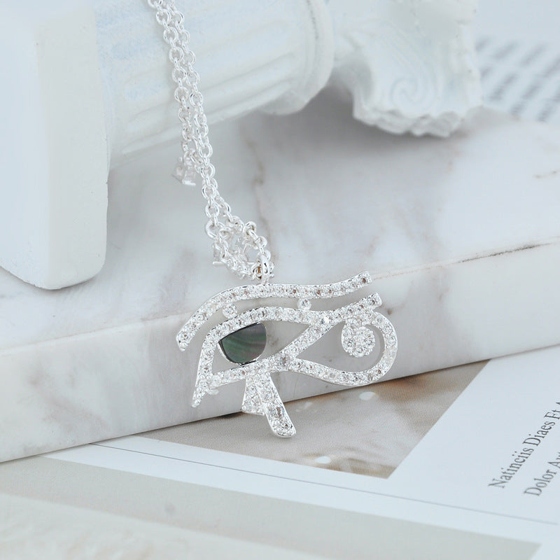 Vivienne Westwood Eye of Horus pendant necklace High sense