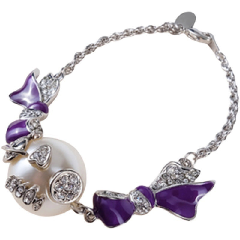 Vivienne Westwood clown bracelet European and American advanced exaggerated and personalized punk