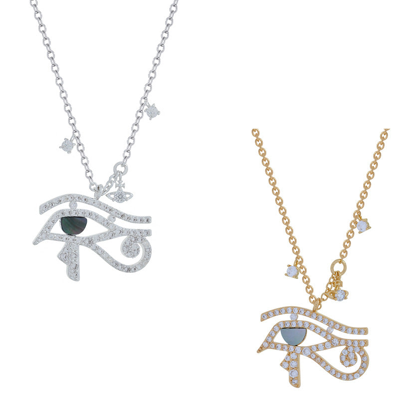 Vivienne Westwood Eye of Horus pendant necklace High sense