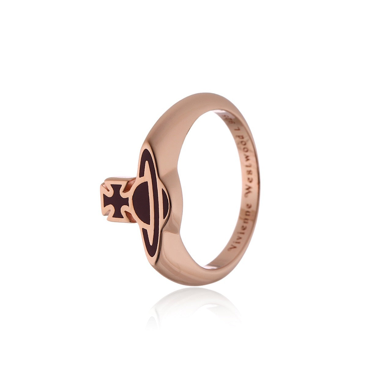 Vivienne Westwood simple paint ring European and American punk versatile fashion