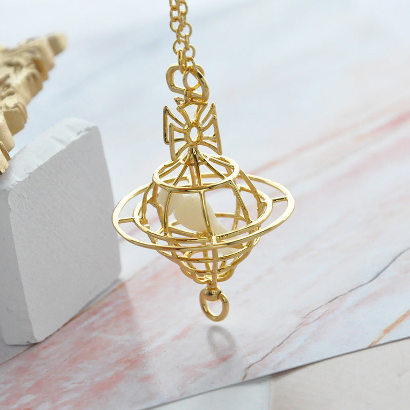 Vivienne Westwood Birdcage pendant necklace niche personality punk