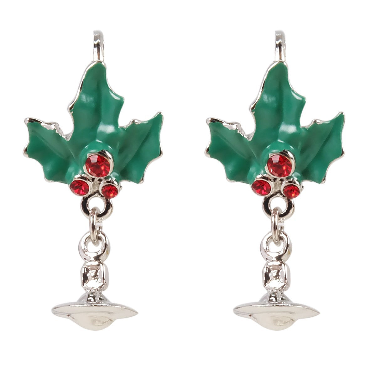 Vivienne Westwood Christmas series stud earrings niche personality holiday gifts