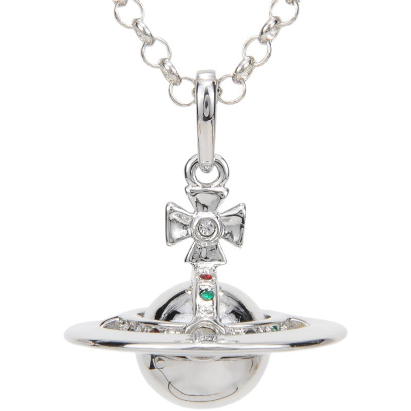 Vivienne Westwood can open necklace pendant personality High sense