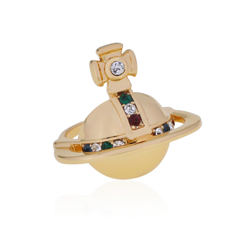 Vivienne Westwood Solid Orb series semi-Stereo Ring