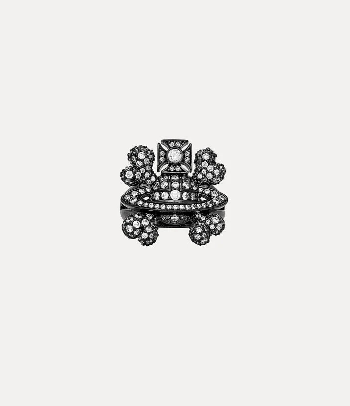 Vivienne Westwood SIRIUS skull Saturn ring