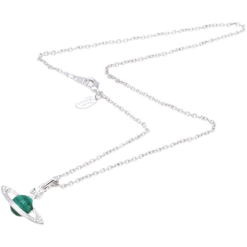 Vivienne Westwood malachite pendant necklace European and American punk