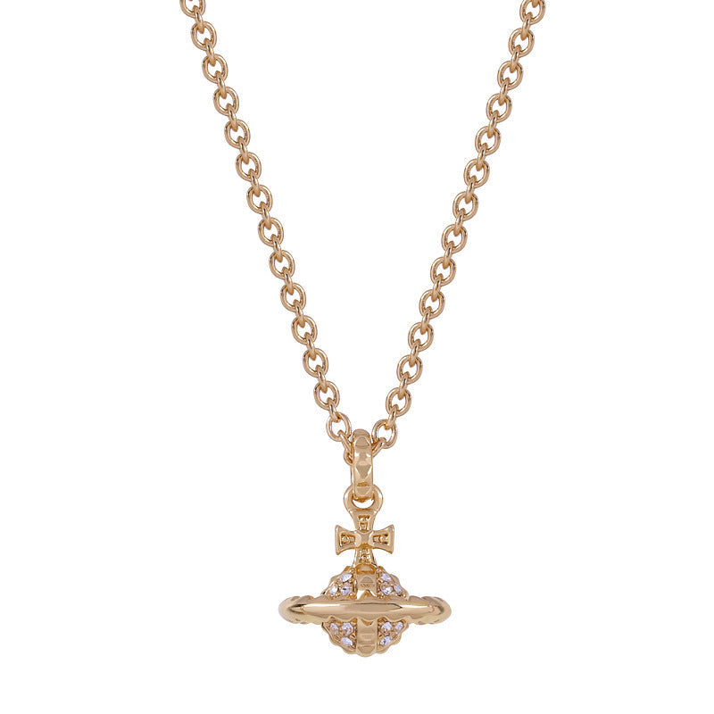Vivienne Westwood rivet series necklace punk exquisite luxury pendant