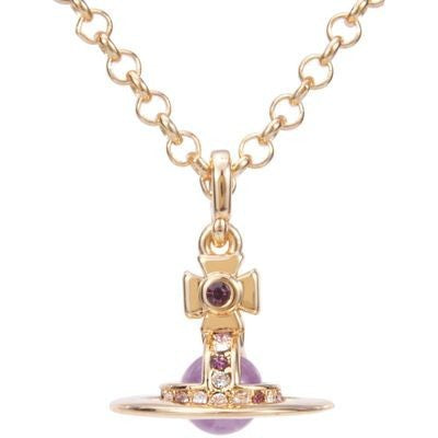 Vivienne Westwood 6mm mini three-dimensional necklace punk accessories