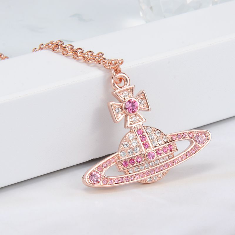 Vivienne Westwood KIKA full diamond pendant necklace luxury premium